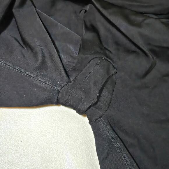 Spanx Slimplicity Essentials 991 Open Bust Mid Thigh Bodysuit in Black Size XL - Picture 5 of 6